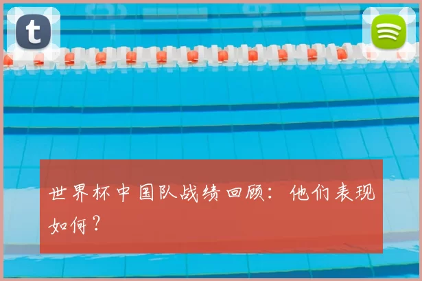 世界杯中国队战绩回顾:他们表现如何?