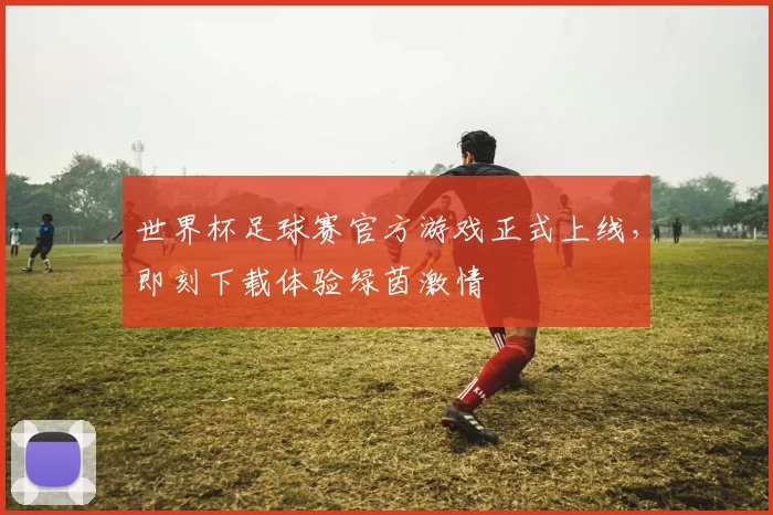 世界杯足球赛官方游戏正式上线，即刻下载体验绿茵激情