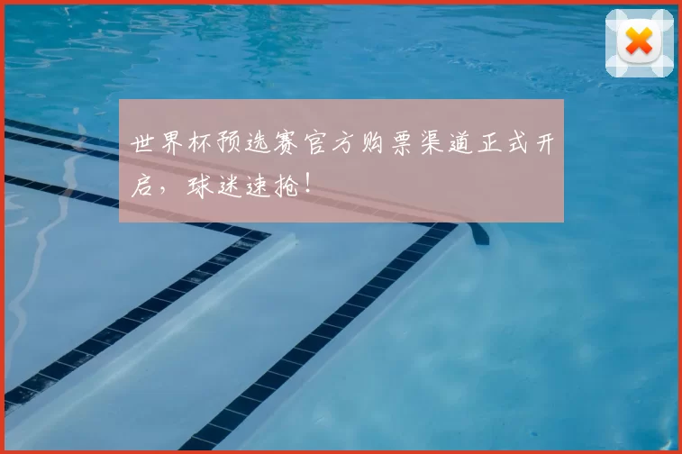 世界杯预选赛官方购票渠道正式开启，球迷速抢！